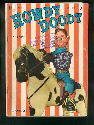 HOWDY DOODY #5 1950-DELL COMICS-PHOTO COVER G/VG