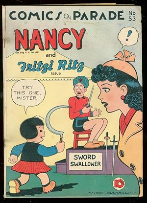 COMICS ON PARADE #53 1946-NANCY FRITZI RITZ-BUSHMILLER G/VG
