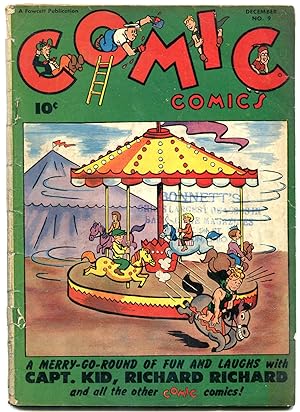 Comic Comics #9 1946-FAWCETT-Mystic Moot story -Basil Wolverton