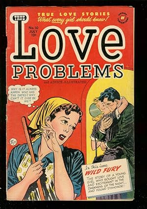 LOVE PROBLEMS AND ADVICE ILLUSTRATED #10 1951-BOB POWEL VG