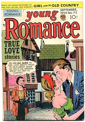 YOUNG ROMANCE #73 1954-KIRBY LAYOUTS-PRIZE COMICS-very good/fine VG/FN