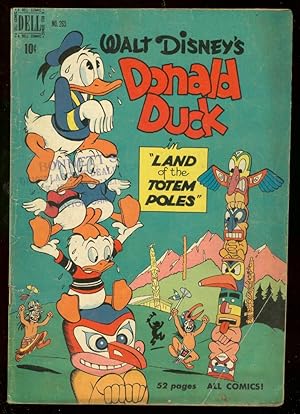 DONALD DUCK TOTEM POLES-FOUR COLOR COMICS #263 1950 VG