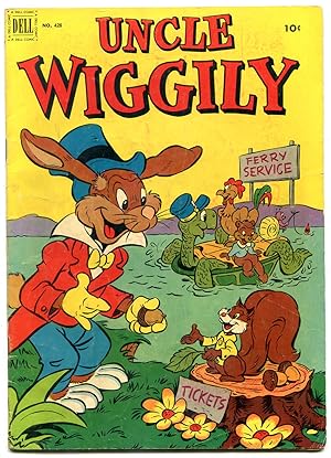 Uncle Wiggily- Four Color Comics #428 1952- Golden Age Funny Animals VG