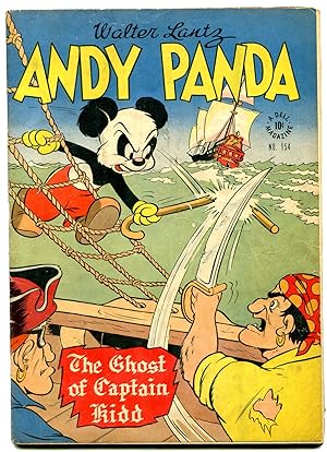 ANDY PANDA FOUR COLOR COMICS #154 1947-WALTER LANTZ VG