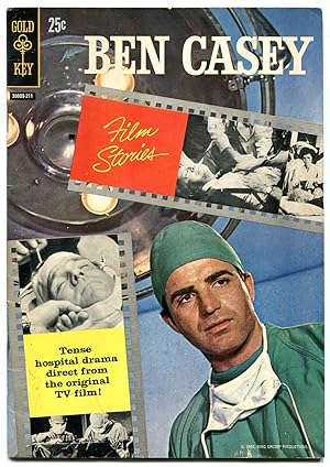 BEN CASEY FILM STORIES #1 1962-TV PHOTO BOOK-GOLD KEY FN