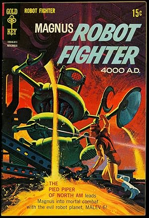 Magnus Robot Fighter #24 1968 -Gold Key Silver Age Silver Age VF