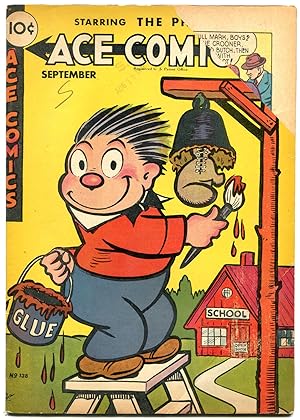 ACE COMICS #138 1948-BRICK BRADFORD-PHANTOM-LONE RANGER G