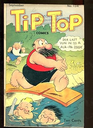 TIP TOP COMICS #134 1947-NANCY-FEARLESS FOSDICK-GORDO FN
