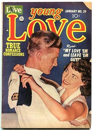 YOUNG LOVE #29 1952-golde age romance-KIRBY ART VG