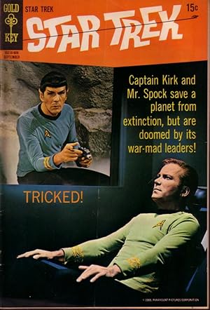 STAR TREK #5 PHOTO COVER TV SERIES ENTERPRISE 1969 VG/FN