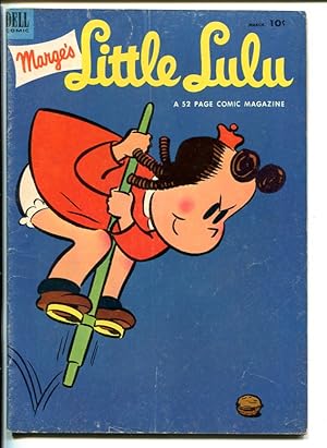MARGE'S LITTLE LULU #58-POGO STICK-HUMOR-1953-good