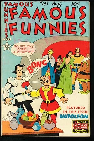 FAMOUS FUNNIES #181-BUCK ROGERS-SCORCHY SMITH VG/FN