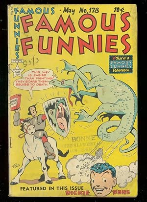 FAMOUS FUNNIES #178 1949-BUCK ROGERS-SCORCHY SMITH-DARE VG