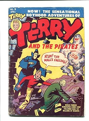 TERRY AND THE PIRATES 9-1948-APRIL-MILTON CANIFF VG