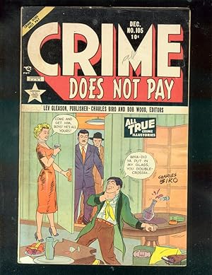 CRIME DOES NOT PAY #105 1951-C BIRO-PARADE OF PLEASURE! FN