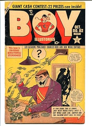 BOY COMICS #82-vacuum gag cover-Golden Age G