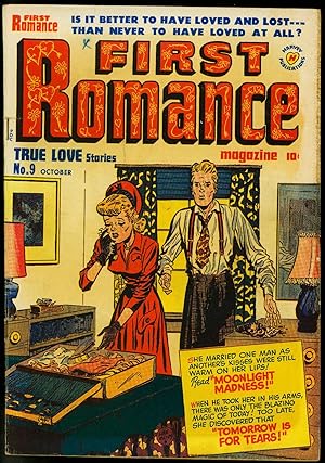 First Romance #9 1951-Harvey Comics- Moonlight Madness VG/FN