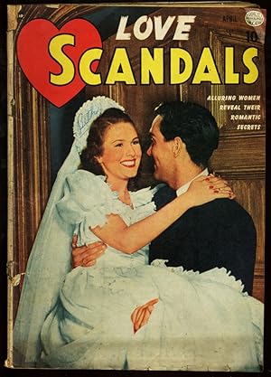 LOVE SCANDALS #2-1950-PHOTO COVER G/VG