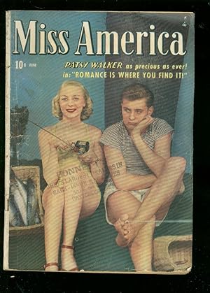 MISS AMERICA V.7 #23 1949-PHOTO COVER-PATSY WALKER-FISH G