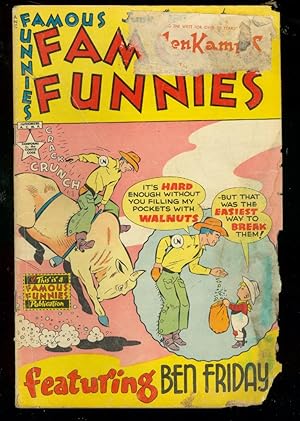 FAMOUS FUNNIES #188 1950-WESTERN COVER-BUCK ROGERS FR