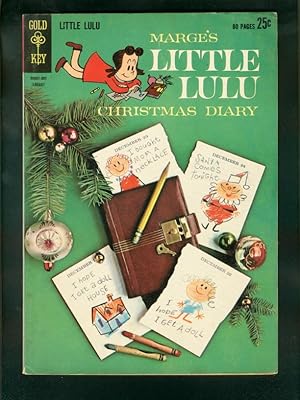 MARGE'S LITTLE LULU #166 1963-CHRISTMAS DIARY-GIANT FN
