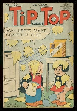 TIP TOP COMICS #156 1949-NANCY-FRITZI-LI'L ABNER-CAP & VG
