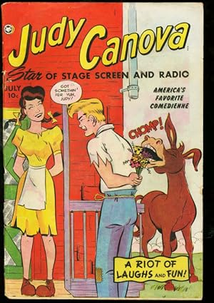 JUDY CANOVA #24-WALLY WOOD ART-FOX COMICS-1950 G