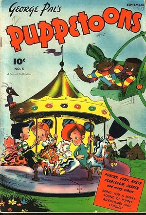 GEORGE PAL'S PUPPETOONS #5 WEIRD ITEM EGYPTIAN COLLECTI VG/FN