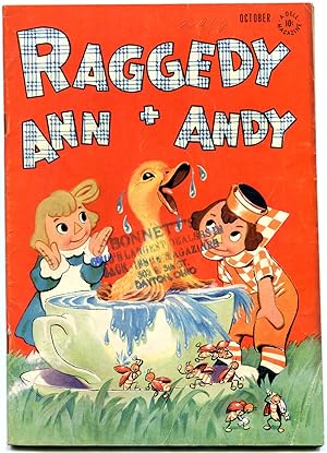RAGGEDY ANN AND ANDY #17 1947-DELL COMICS-ROBOT STORY- FN
