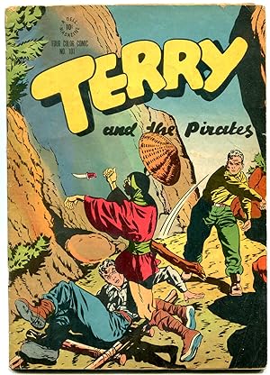 TERRY AND THE PIRATES FOUR COLOR COMIC #101-DELL CANIFF VG/FN