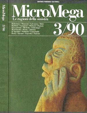 Bild des Verkufers fr MicroMega. Le ragioni della sinistra vol. 3 anno 1990 zum Verkauf von Biblioteca di Babele