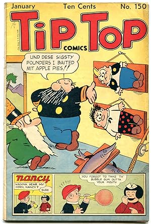 TIP TOP COMICS #150 1949-NANCY-KATZENJAMMER KIDS-GORDO FN