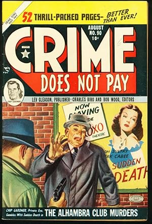 CRIME DOES NOT PAY #90-VIOLENT PRE-CODE ACTION FN