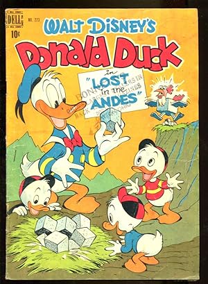 DONALD DUCK #223-FOUR COLOR-1949-CARL BARKS-GREAT VG