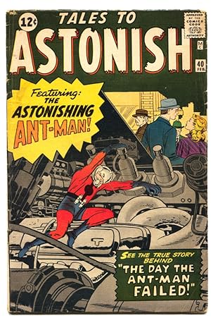 Immagine del venditore per TALES TO ASTONISH #40 comic book 1963-JACK KIRBY-MARVEL VG venduto da DTA Collectibles