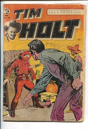 Imagen del vendedor de Tim Holt #28-1952-Superior -Canadian variant-Ghost Rider horror story 'Headless Horseman'-G a la venta por DTA Collectibles