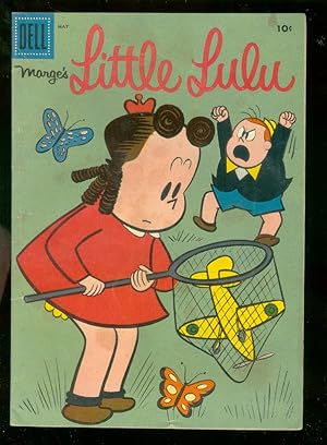 MARGE'S LITTLE LULU #107 1957-JOHN STANLEY ART-DELL COM VG