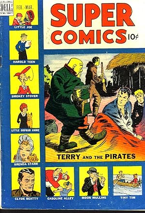 SUPER COMICS #121 BRENDA STARR EGYPTIAN COLLECTION 1949 VG