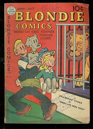 BLONDIE COMICS #12 1949-CHIC YOUNG-DAGWOOD-COOKIE-DAISY-very good VG