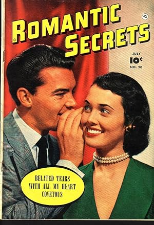 ROMANTIC SECRETS #20 PHOTO COVER EGYPTIAN COLLECTION FN/VF