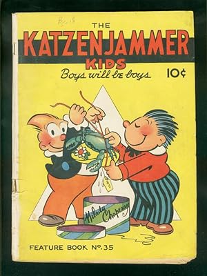 KATZENJAMMER KIDS-FEATURE BOOK #35 1945 VG-