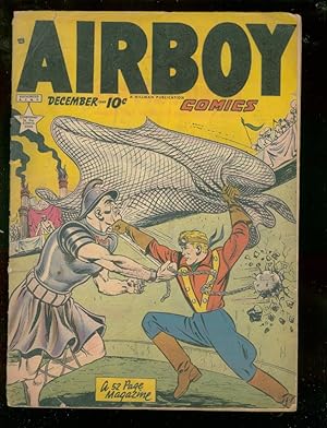 AIRBOY COMICS V.6 #11 1949-GLADIATOR-HEAP-CAPT PIZZARO G/VG