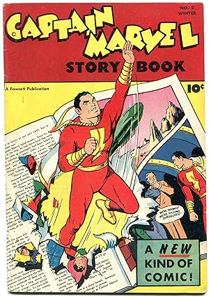 Captain Marvel Story Book #2 1947- CC BECK -EGYPTIAN COLLECTION VF-