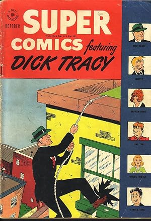 SUPER COMICS #110 DICK TRACY EGYPTIAN COLLECTION 1946 G/VG