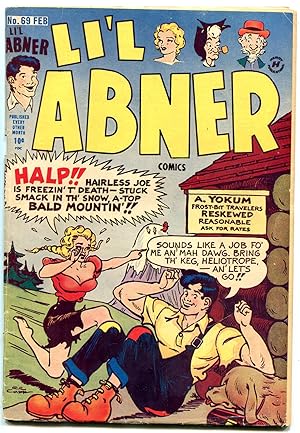 LI'L ABNER #69 1948-HARVEY COMICS-AL CAPP ART--DOGPATCH VG