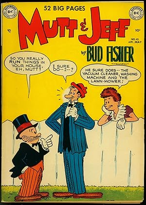 Mutt and Jeff #45 1950-Bud Fisher - DC Golden Age Humor comic F/VF