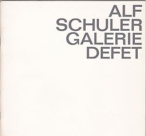 Seller image for Alf Schuler. Bilder, Objekte, Zeichnungen for sale by Versandantiquariat Karin Dykes