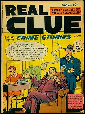 Real Clue Crime Stories V.5 #3 1950- George Tuska art- Foreign Legion F/VF