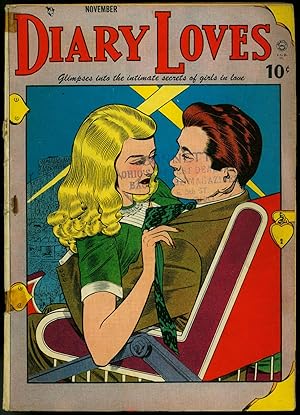 Diary Loves#2 1949- Quality Romance- Bill Ward cover- Circus Girl VG-