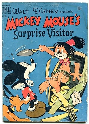 Mickey Mouse Surprise Visitor- Four Color Comics #269 1950 G